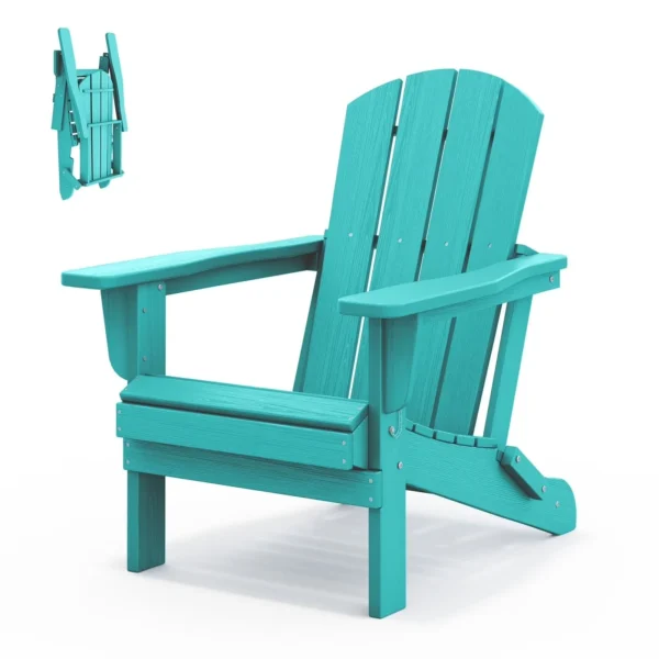 xwmqaoaz9iwlrvjolpzq Folding Adirondack Chair – Turquoise