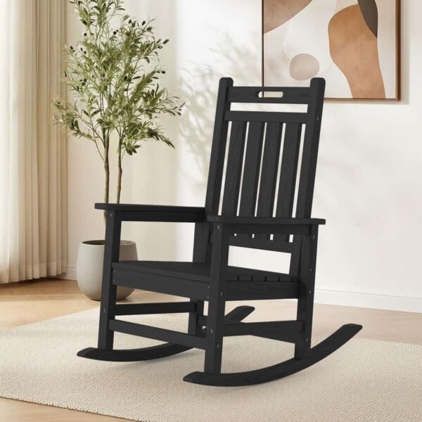 zzeld1amecmhcai1rvrj.jpg HDPE Outdoor Rocking Chair – Black